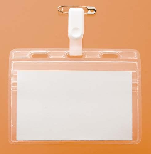 タッグ名札 ソフトチャックタイプ