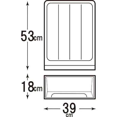 フィッツケース(奥行53cm)S−53×6