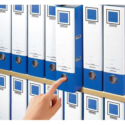 レバッチファイル A4縦 背幅93mm 赤