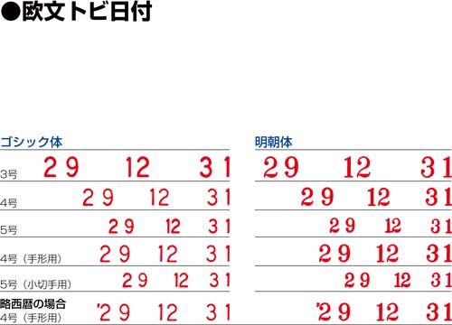 シヤチハタ エルゴグリップ 回転ゴム印 欧文トビ日付 ｜カウネット