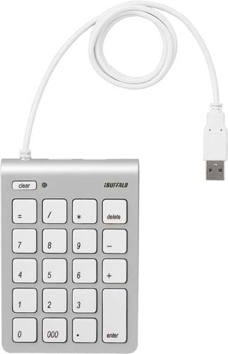 Mac専用テンキーボード シルバー