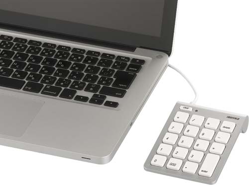 Mac専用テンキーボード シルバー