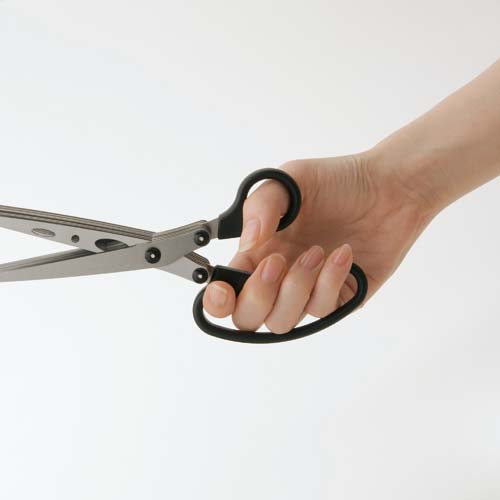 7連シュレッダーはさみ 200mm