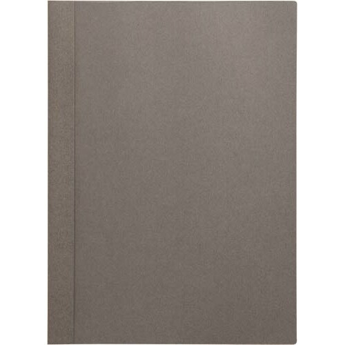 レポートファイル A4縦 ダークグレー 5冊