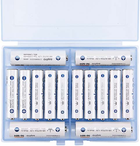 電池ケース 単3形・単4形対応