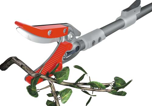 超軽量伸縮式高枝鋏ライトチョキズ―ム