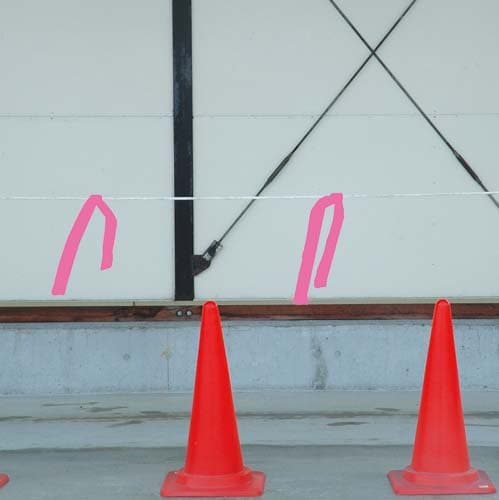 マーキングテープ 30mm×50m 蛍光ピンク