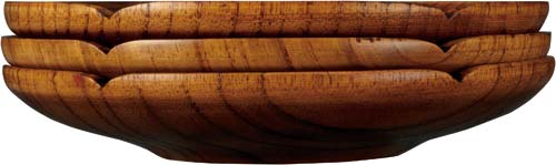 木製茶托 梅 3枚入