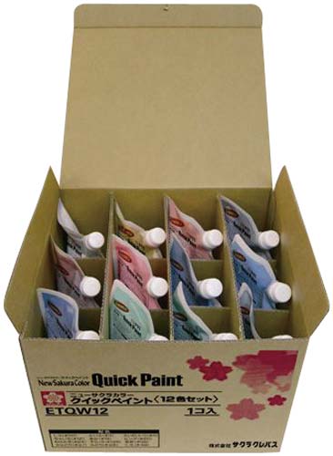 サクラクレパス ニューサクラカラークイックペイント カウネット