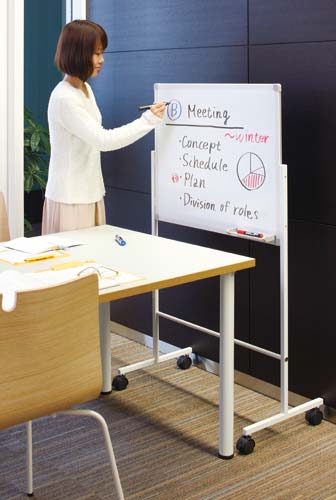 ミニサイズホワイトボード 片面