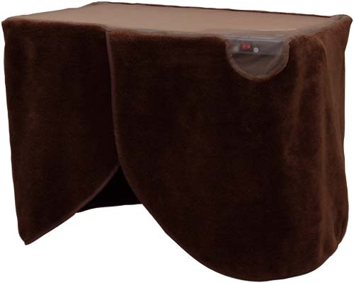 デスクヒーター フリースカバー付 DEHー45ーT