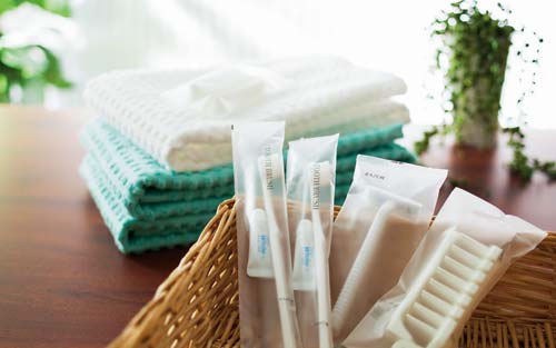 カミソリ2枚刃 袋入 500本入 ×4