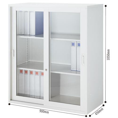 ◇アッセ収納9045上置用3段1050引違G