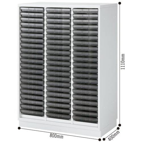 ◇アッセ収納8040下置1110トレー浅型WH