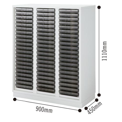 ◇アッセ収納9045下置1110トレー浅型WH