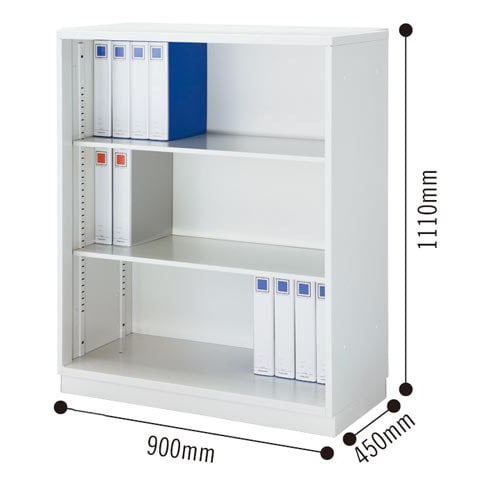 ◇アッセ収納9045下置3段1110オープンW