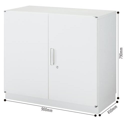 ◇アッセ収納9045下置2段790両開きWH