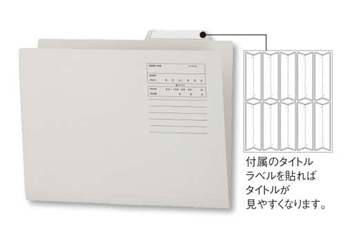 個別フォルダー閲覧タイプ ブルー 10枚