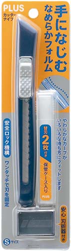 カッターナイフS CU−001N ネイビー×10