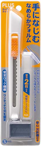 カッターナイフS CU−001N ホワイト×10