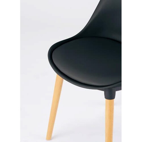 マルコチェア ブラック 4脚以上