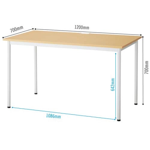 SHシンプルデスク W1200 ナチュラル