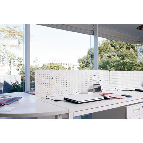 メタルデスクトップパネル W800ホワイト