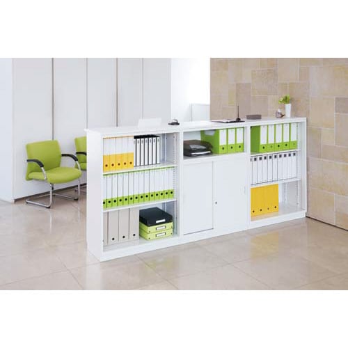 ◇アッセ収納8040上置1段320オープン