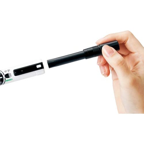 ハンディホワイトボードマーカー中字丸芯 黒10本