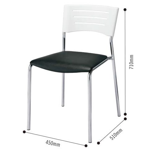 カウネットミーティング用チェア ブラック