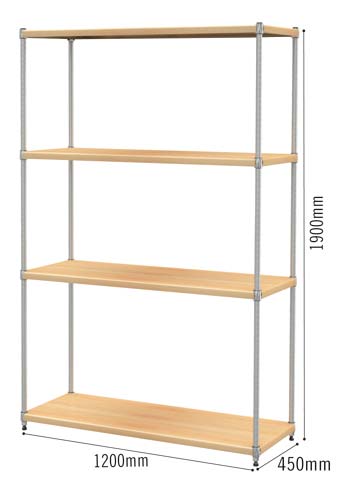 セット品エレクターウッドS W1200H1900