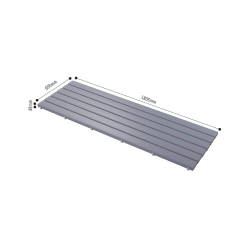 YSカラースノコ抗菌キャップ付600×1806グレ