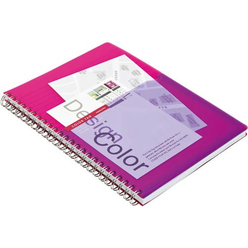 ツインリング<カラータグ>A5 A罫90枚 ピンク