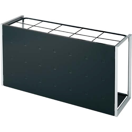 アルミフレーム 折りたたみ傘立て 60本用