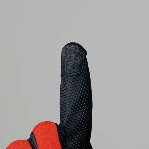 タッチパネル対応手袋 ファインタッチM レッド