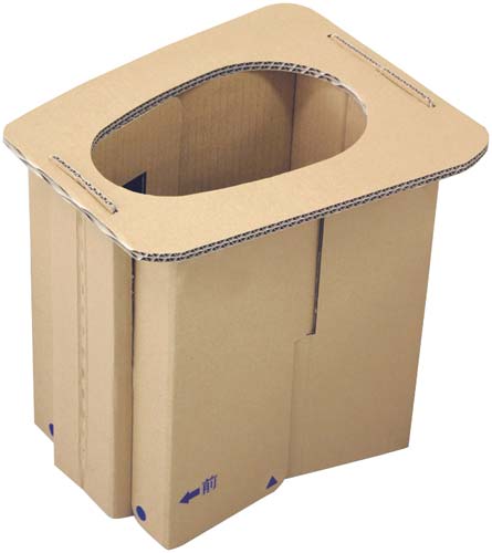 ダンボール製簡易トイレ プルマル3