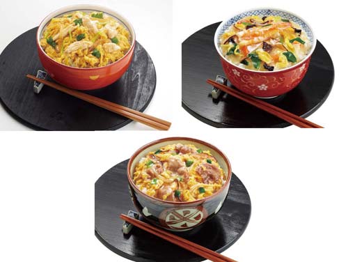 小さめどんぶり3種アソート 4食入