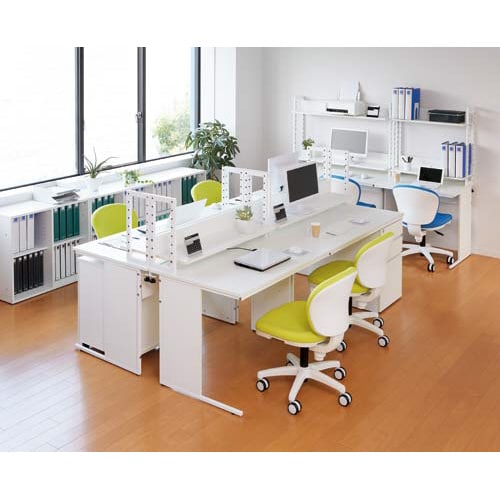 ワーキングデスク平机奥600幅800ホワイト