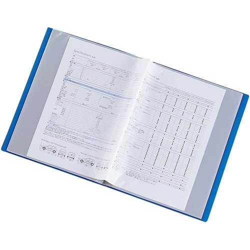 クリヤーブックサイドベンツ A3/A4 赤