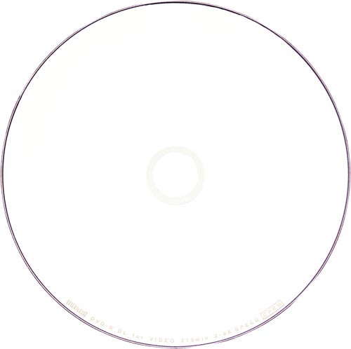 DVD−R録画用(2層) 8倍速 IJ対応 5枚P