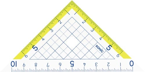 楽しく学習 くるんパス+定規セット
