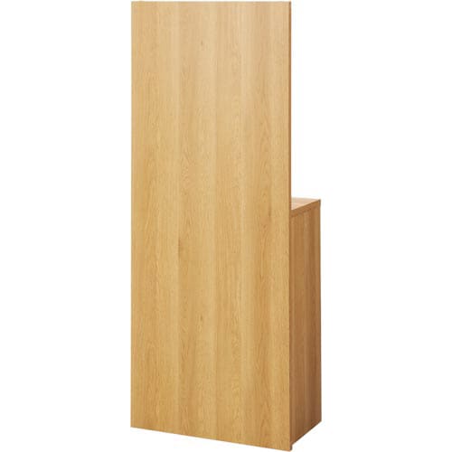 パネル付き木製収納 パネル棚なし オープン