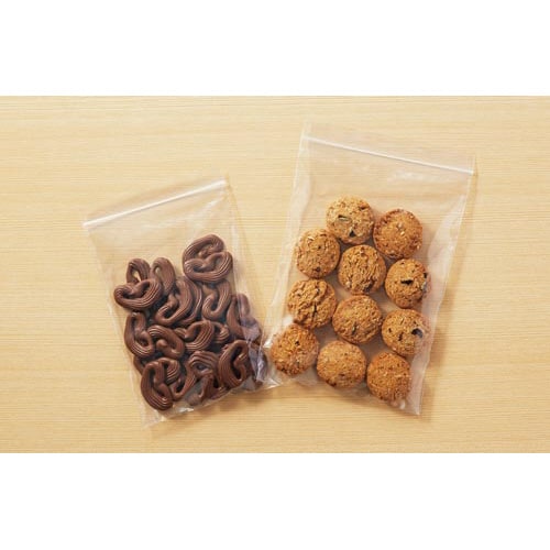 ユニパック チャック付ポリ袋 B6 100枚入