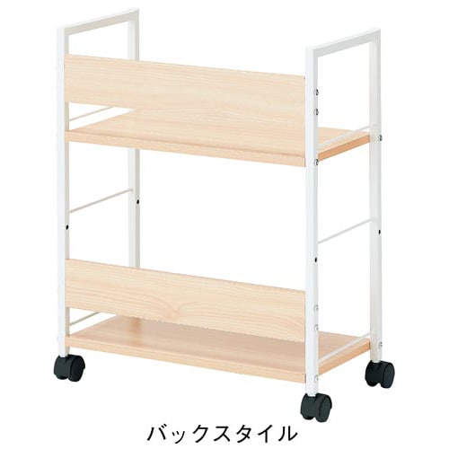 CNアンダーデスクワゴンN A4縦型 ナチュラル