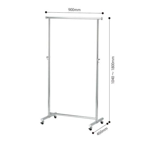 パワフルコートハンガー プロ メッキ 幅900