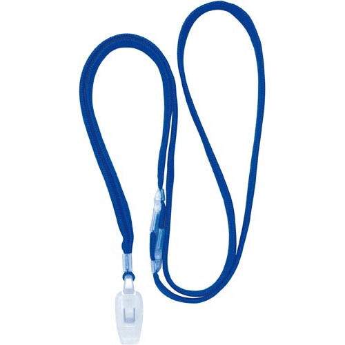 IDカード用 吊下げひも 青 5本