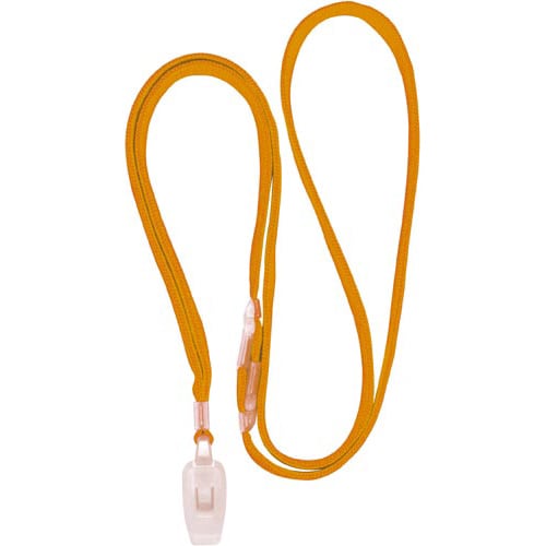 IDカード用 吊下げひも 黄 5本