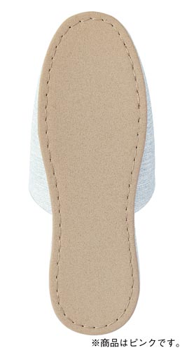 拭くだけお手入れのビニールスリッパ ピンク 40足