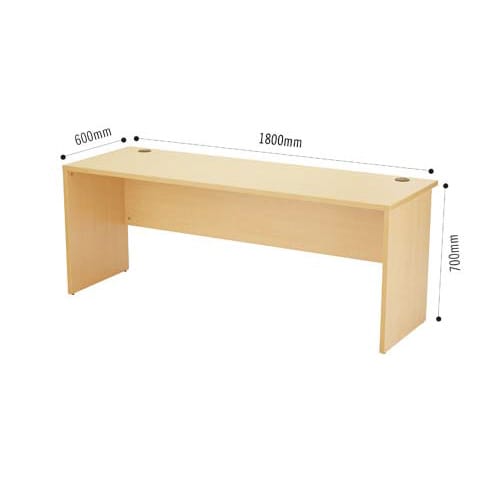 B木製デスク フリーデスク ナチュラル