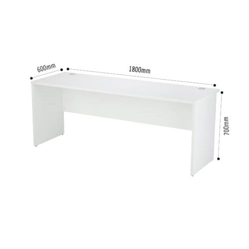 B木製デスク フリーデスク ホワイト